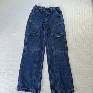 Pacsun Womens Baggy Jeans Size 24 Y2K Skater Grunge 90s Vintage